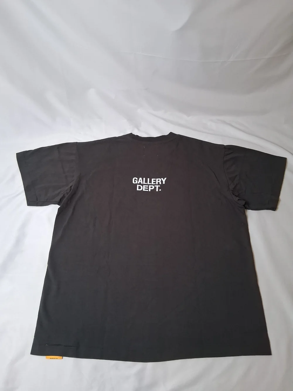 Gallery Dept Distressed ATK Washed Black Tee